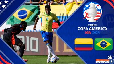 خلاصه بازی برزیل 1 - کلمبیا 1 (گزارش اختصاصی) - پارس فوتبال | خبرگزاری فوتبال ایران | ParsFootball