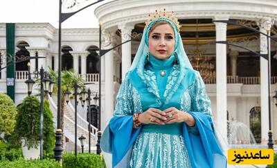 نگاهی به لباس ملکه ای و طلایی شبنم قلی خانی، بازیگر دبی نشینِ سینما+عکس/ انصافا طراحیش خاص و بی نظیره