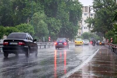 هواشناسی | بارش باران در راه تهران | هوای این استانها تا جمعه بارانی است