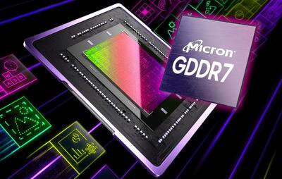 افزایش 30 درصدی نرخ نوسازی تصویر بازی‌ها با حافظه GDDR7