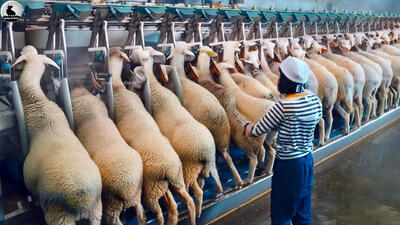 (ویدئو) نگاهی به مدرن ترین مزرعه پرورش گوسفند در چین