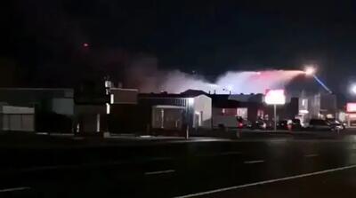 انفجار شدید در کارخانه تولید جنگ‌افزار آمریکا + فیلم