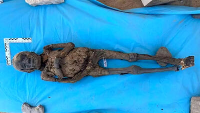 کشف شهر مردگان در مصر / 300 قبر پیدا شد + عکس های دیدنی