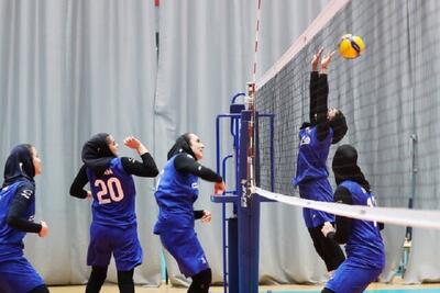 پیروزی والیبال دختران ایران برابر استرالیا در قهرمانی آسیا