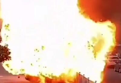 لحظه منفجر شدن خودروی برقی چینی حین رانندگی!