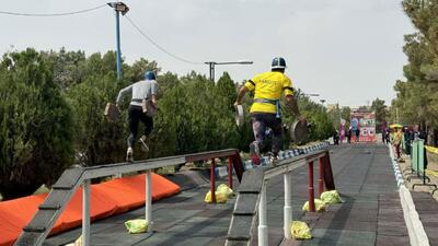 شاهرود از مسابقات عملیاتی ورزشی آتش‌نشانان کشور میزبانی کرد