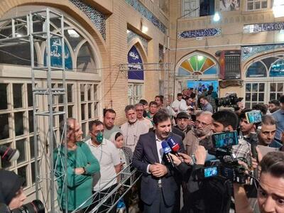 بازدید سخنگوی شورای نگهبان از مسجد لرزاده