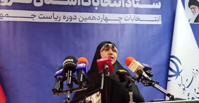ببینید | صحبت‌های جنجالی در ستاد انتخابات استان قزوین؛ تبلیغ غیرقانونی برای جلیلی مقابل خبرنگاران!