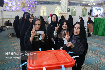 شور وشیدایی مازندران در انتخابات/ همه برای ایران می‌آیند