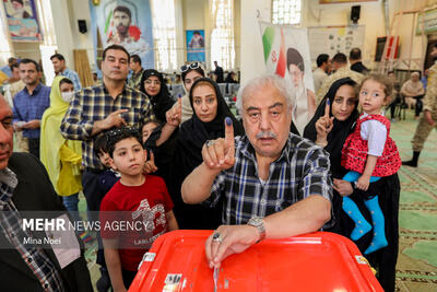سنگ تمام مردم قزوین برای انتخابات