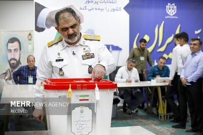 انتخابات مرحله دوم چهاردهمین دوره ریاست جمهوری در ستاد نداجا