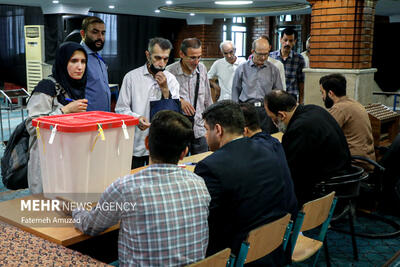 انتخابات مرحله دوم چهاردهمین دوره ریاست جمهوری در مسجد لولاگر