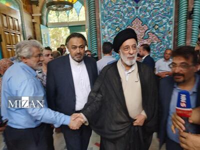 حجت‌الاسلام والمسلمین هادی خامنه‌ای رای خود را به صندوق انداخت