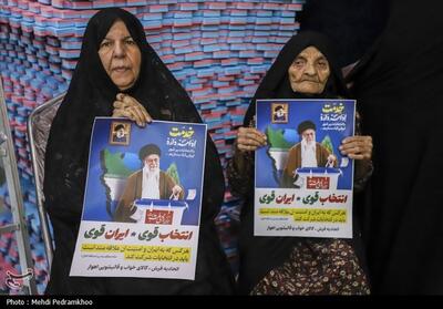 مرحله دوم انتخابات ریاست جمهوری - اهواز و زنجان- عکس صفحه استان تسنیم | Tasnim