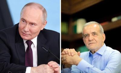 «پوتین» پیروزی «مسعود پزشکیان» را تبریک گفت