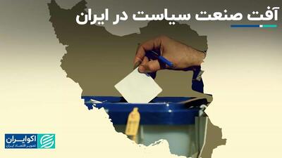 آفت صنعت سیاست در ایران