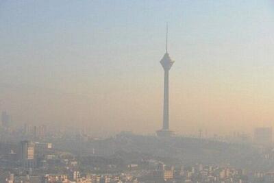 هوای تهران در آستانه آلوده شدن