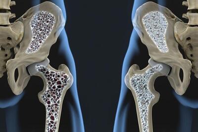درصد بالایی از مبتلایان به پوکی استخوان از بیماری خود بی‌خبرند
