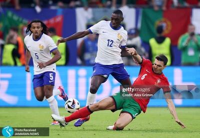 ویدیو| ضربات پنالتی بازی فرانسه و پرتغال در یورو ۲۰۲۴