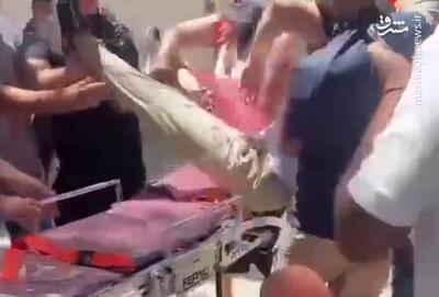 فیلم/ زخمی شدن ۹ فلسطینی به ضرب گلوله در اردوگاه بلاطه