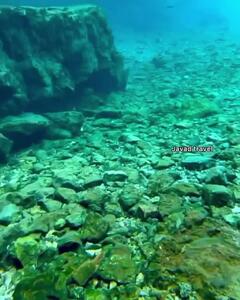 مسیر دسترسی به استخر و چشمه طبیعی خمده فیروزکوه + فیلم