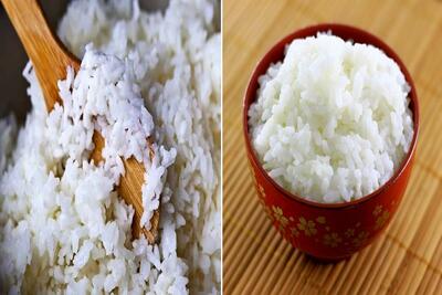 ترفند درست کردن برنج شفته / این روش برا وقتی که مهمون زیاده زدی برنجو خمیر کردی عالیه