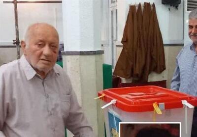 پدر شهید درزی پس از رای دادن فوت کرد - تسنیم