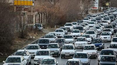 شروع بار ترافیکی در تهران