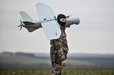 تکنیک جالب سرباز روس برای انهدام پهپاد اوکراینی (فیلم)