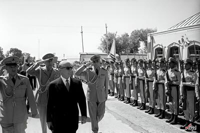 عکس/ تصویر کمیاب از رئیس جمهور ایتالیا در تهران
