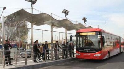 بهره‌برداری از BRT خوارزمی-طالقانی کرج