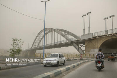 وضعیت قرمز آلودگی هوای ۵ شهر خوزستان