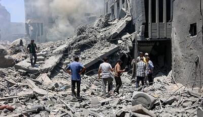 برجای ماندن چندین شهید و زخمی در بمباران مناطق مختلف غزه