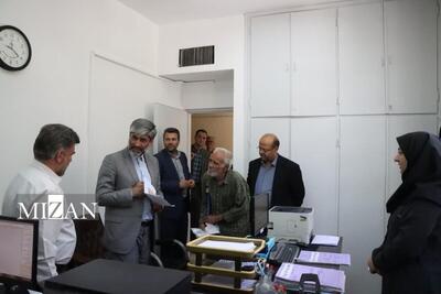 رئیس کل دادگستری آذربایجان غربی از مجتمع محاکم جزایی شهید بهشتی ارومیه بازدید کرد