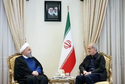 دکتر حسن روحانی با رئیس ‌جمهور منتخب دیدار کرد