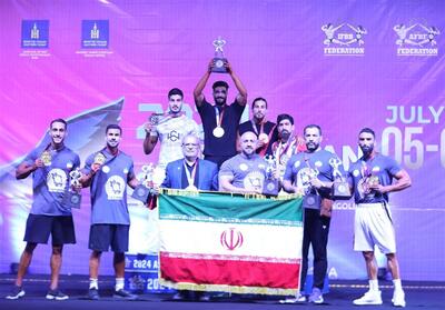 ایران با 24 مدال قهرمان پرورش اندام آسیا شد - تسنیم