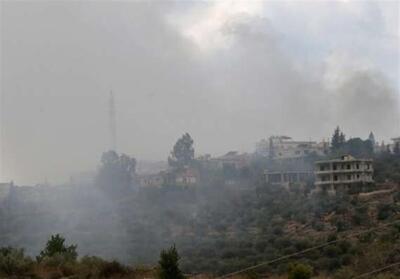 آتش‌سوزی گسترده در الجلیل بعد از حمله راکتی از جنوب لبنان - تسنیم