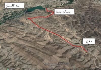 تکمیل خط انتقال آب از بند گلستان به کمربند جنوبی مشهد - تسنیم