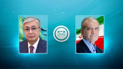 آمادگی رئیس‌جمهور قزاقستان برای افزایش همکاری‌ها با ایران در دولت پزشکیان