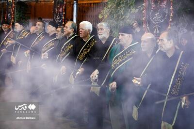 (تصاویر) هیأت شاه‌حسین‌گویان مکتب تشیع در تهران