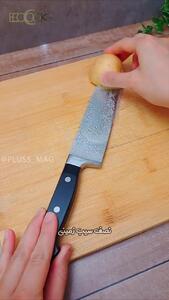 خداحافظی با چاقوهای کند! تیز کردن چاقو در خانه با روشی آسان + ویدئو