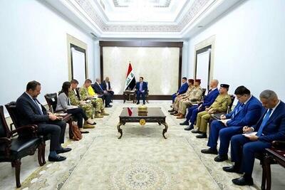دیدار هیاتی از وزارت دفاع آمریکا با نخست وزیر عراق