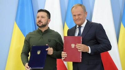 اوکراین و لهستان قرارداد امنیتی امضاء کردند