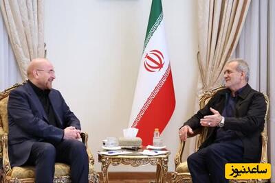 قالیباف به دیدار رئیس جمهور منتخب رفت / رقبای سابق آماده همکاری برای اعتلای ایران