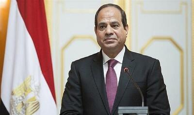 رئیس‌جمهور مصر پیام تبریک فرستاد