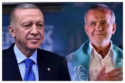 دعوت رئیس جمهور منتخب از اردوغان برای سفر به ایران
