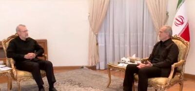 علی لاریجانی با مسعود پزشکیان دیدار کرد