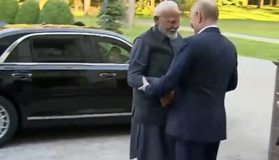 دیدار رهبران هند و روسیه در مسکو (فیلم)