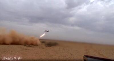 حمله پهپادی مقاومت عراق اسرائیل/ یک هدف مهم در ایلات اشغالی موشک‌باران شد