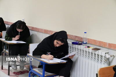 رقابت ۱۳ هزار دانش‌آموز استان زنجان در مرحله دوم آزمون سراسری